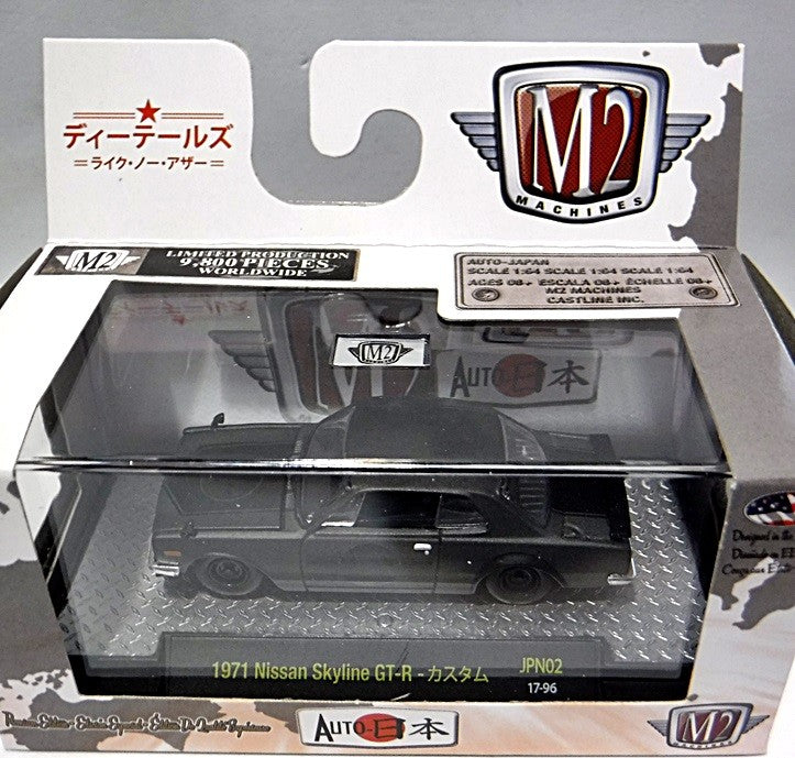 M2 Auto-Japan - Murdered Out 1971 Nissan Skyline GT-R