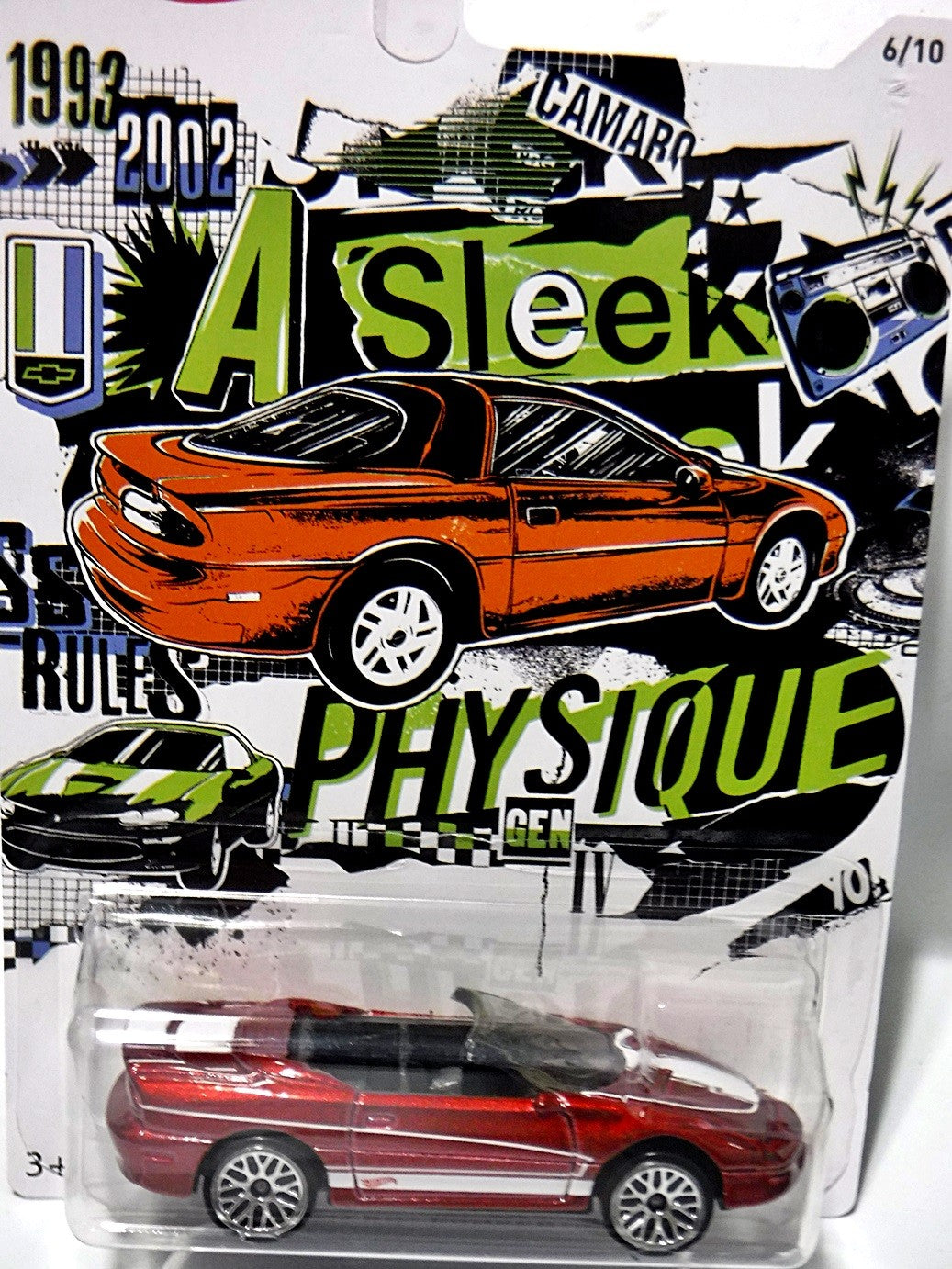 Hot Wheels - Camaro Fifty - 1995 Chevy Camaro Convertible