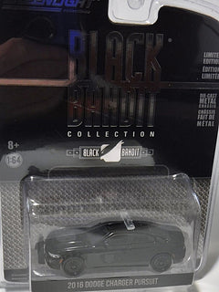 Greenlight Black Bandit 2016 Dodge Charger Pursuit