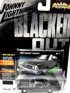 Johnny Lightning Street Freaks - Blacked Out - 1961 Pontiac Catalina