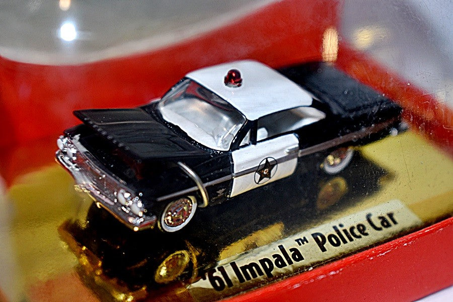 Classic Metal Works Mini Metals - HO Scale - 1961 Chevrolet Impala Police Cruiser