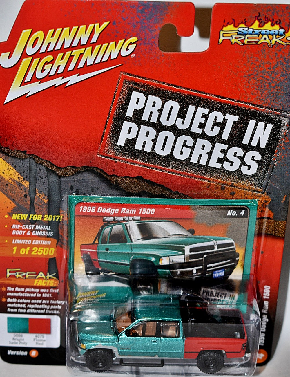 Johnny Lightning Projects in Progress - 1996 Dodge RAM 5000 Pickup Truck