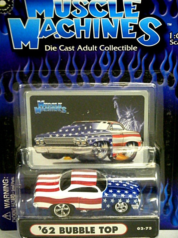 Muscle Machines 1955 Chevy Bel Air Stars & Stripes
