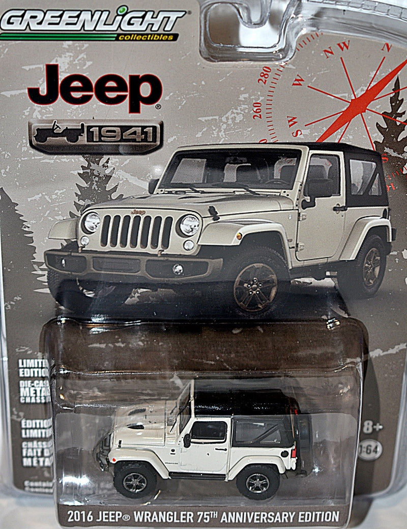 Greenlight Anniversary Series - Jeep 70th Anniversary - Jeep Wrangler