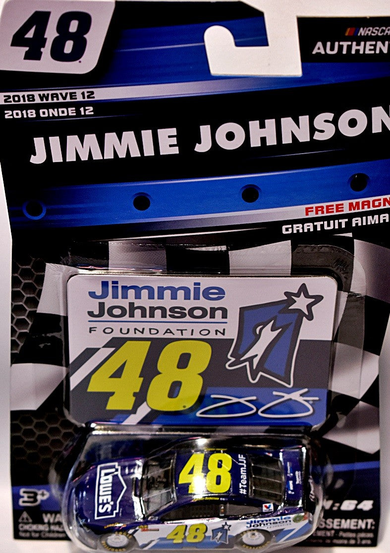 NASCAR Authentics - Hendrick Motorsports Jimmie Johnson  Lowes Chevrolet Camaro - Jimmie Johnson Foundation