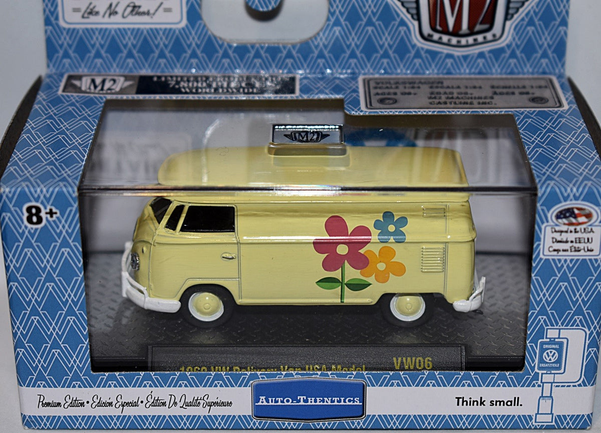 M2 Machines Auto Thentics VW - 1960 Volkswagen Flower Van
