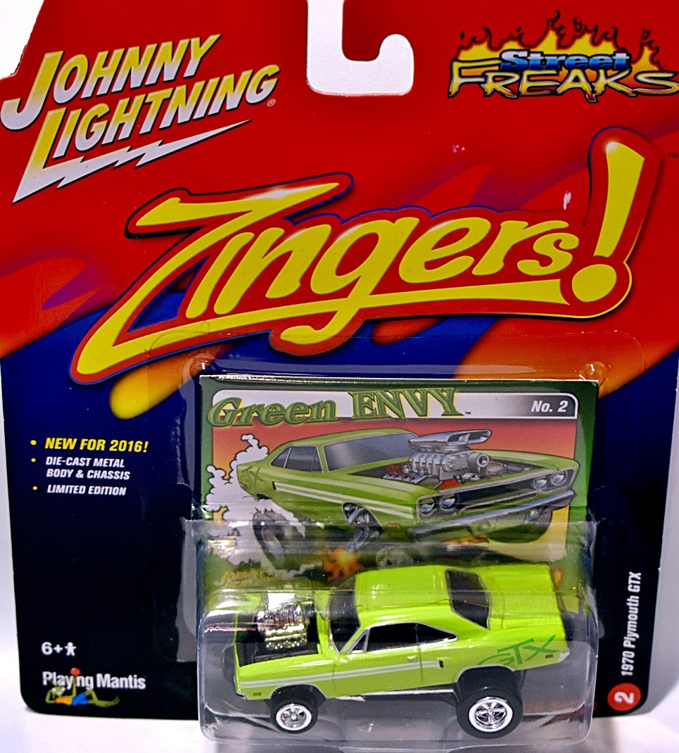 Johnny Lightning Street Freaks 1970 Plymouth GTX