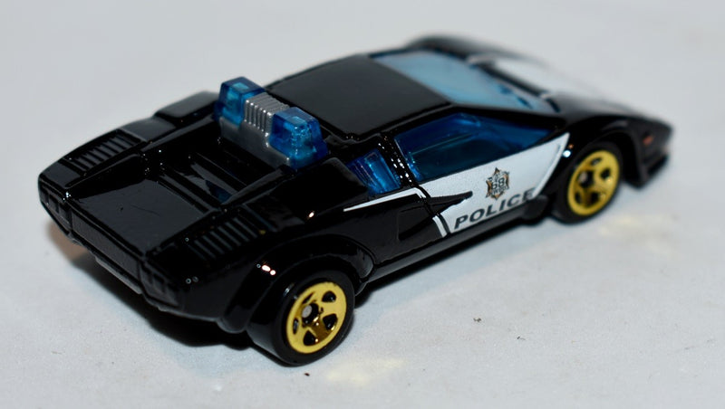 Hot Wheels - Lamborghini Countach Police Patrol Car
