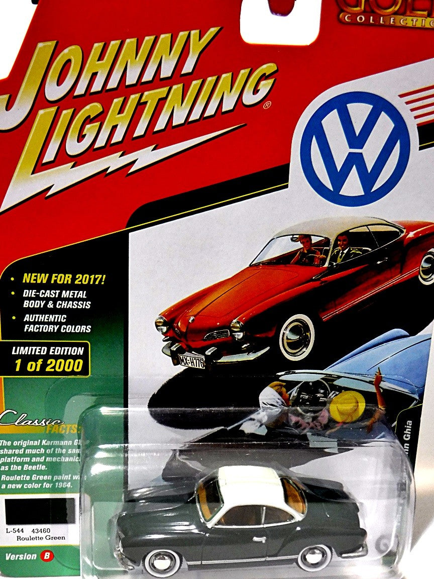 Johnny Lightning Classic Gold - Volkswagen Karmann Ghia