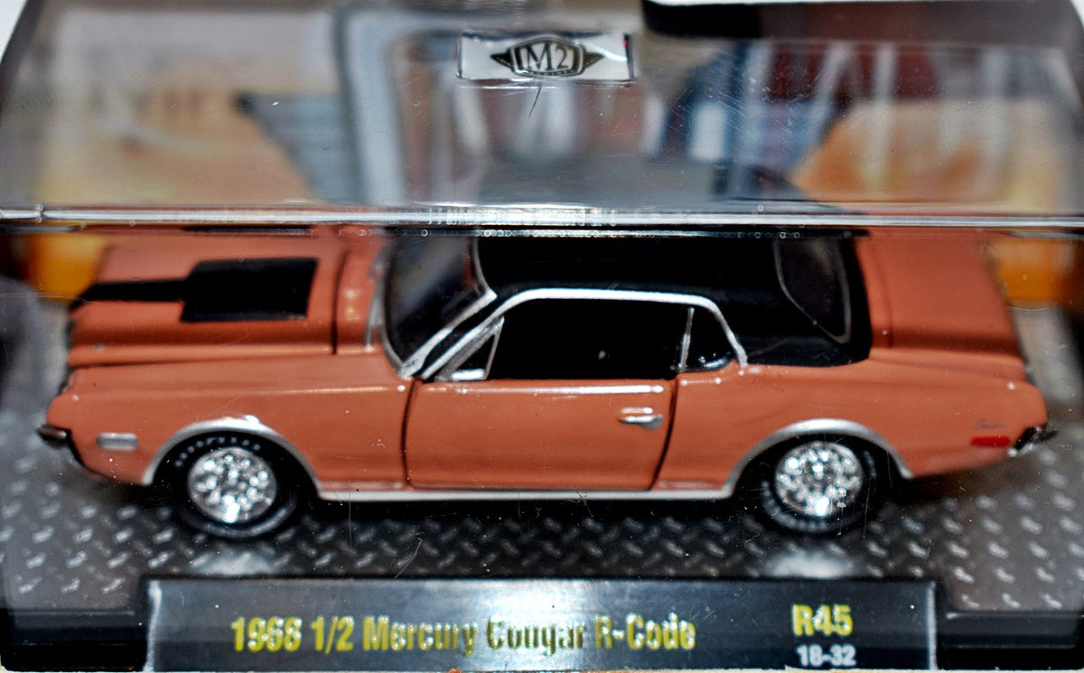 M2 Machines Detroit Muscle - 1968 1/2 Mercury Cougar R-Code