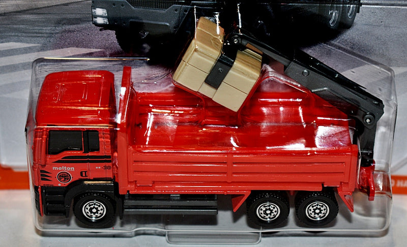 Matchbox Working Rigs: MAN TGS Cargo Hauler with boom