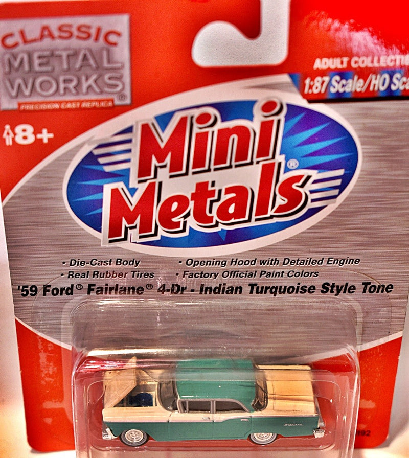 Classic Metal Works Mini Metals - HO Scale - 1959 Ford Galaxie
