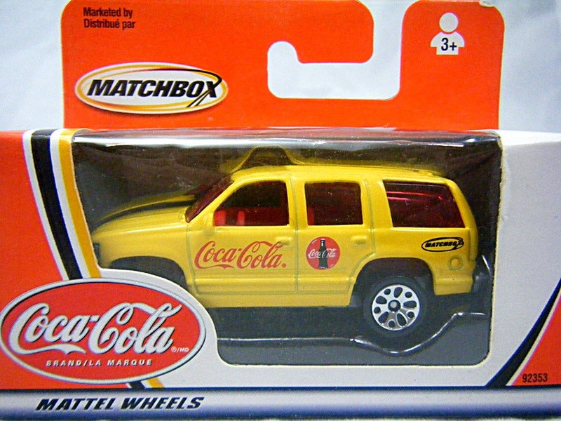 Matchbox Coca-Cola Chevrolet Tahoe
