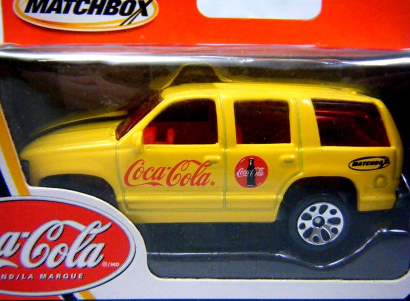 Matchbox Coca-Cola Chevrolet Tahoe