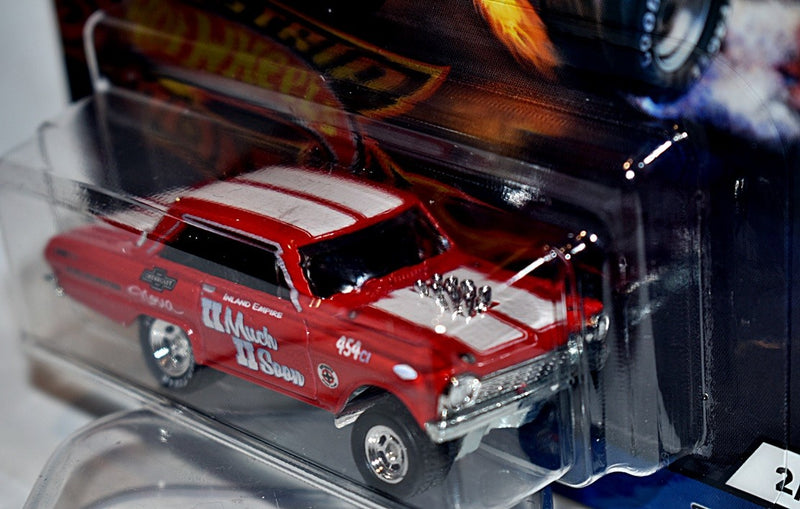 Hot Wheels Car Culture Dragstrip Demons - 1963 Chevy Nova II Much II Soon
