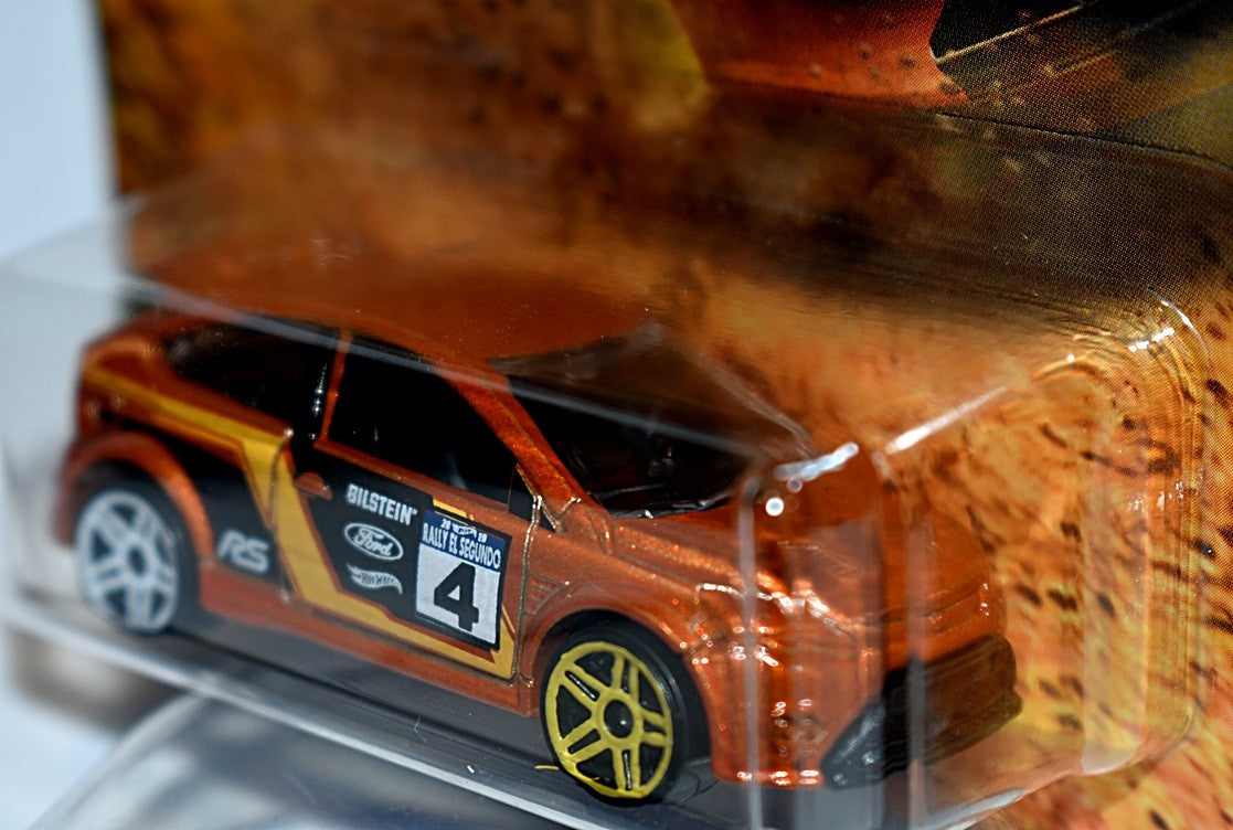 Hot Wheels Rallye Series - 2009 Ford Focus RS Rallye Car