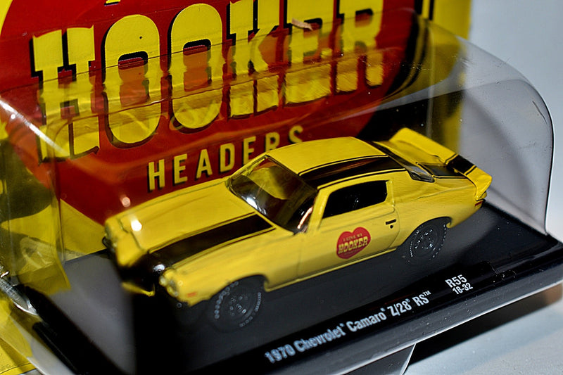 M2 Machines Drivers -  Hooker Headers 1970 Chevrolet Camaro Z28 RS