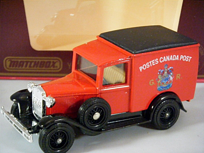 Matchbox Models of Yesteryear - Canada Post 1930 Ford Model A Van 