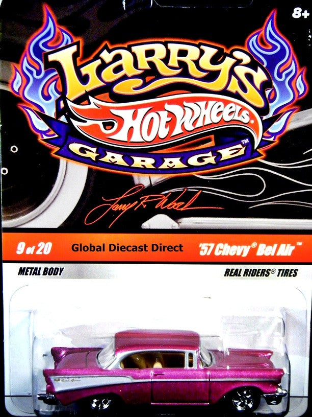 Hot Wheels Larry's Garage 1957 Chevy Bel Air