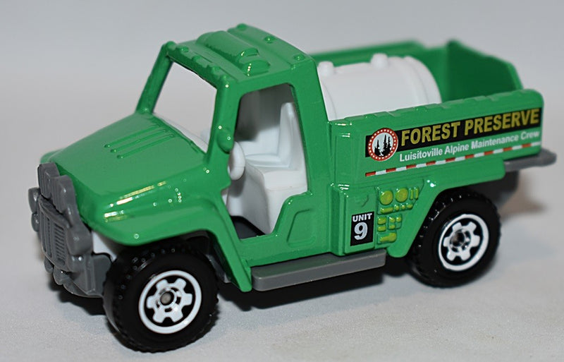 Matchbox - Forest Preserve Alpine Maintenance 4x4 Water Truck
