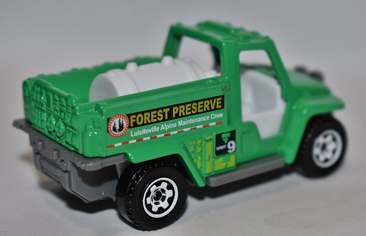 Matchbox - Forest Preserve Alpine Maintenance 4x4 Water Truck