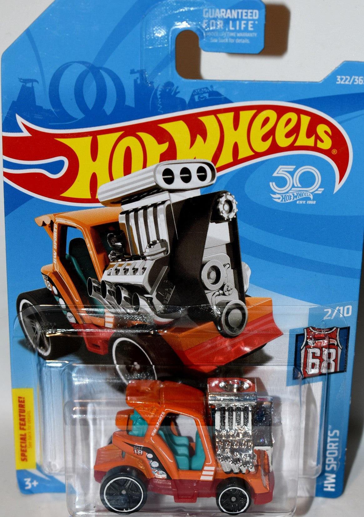 Hot Wheels  Tee'd Off 2 Hot Rod Golf Cart