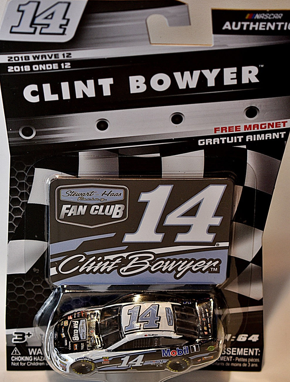 NASCAR Authentics - Clint Bowyer Stewart-Haas Fan Club Ford Fusion