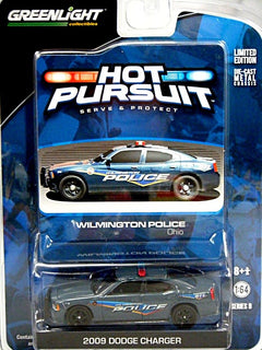 Greenlight Hot Pursuit - Wilmington OH Dodge Charger Police Car
