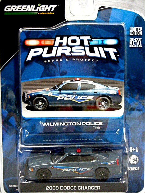 Greenlight Hot Pursuit - Wilmington OH Dodge Charger Police Car