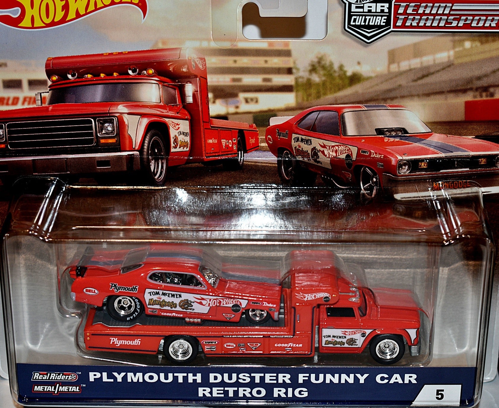 Hot Wheels Car Culture - Team Transport - The Mongoose Tom McEwen