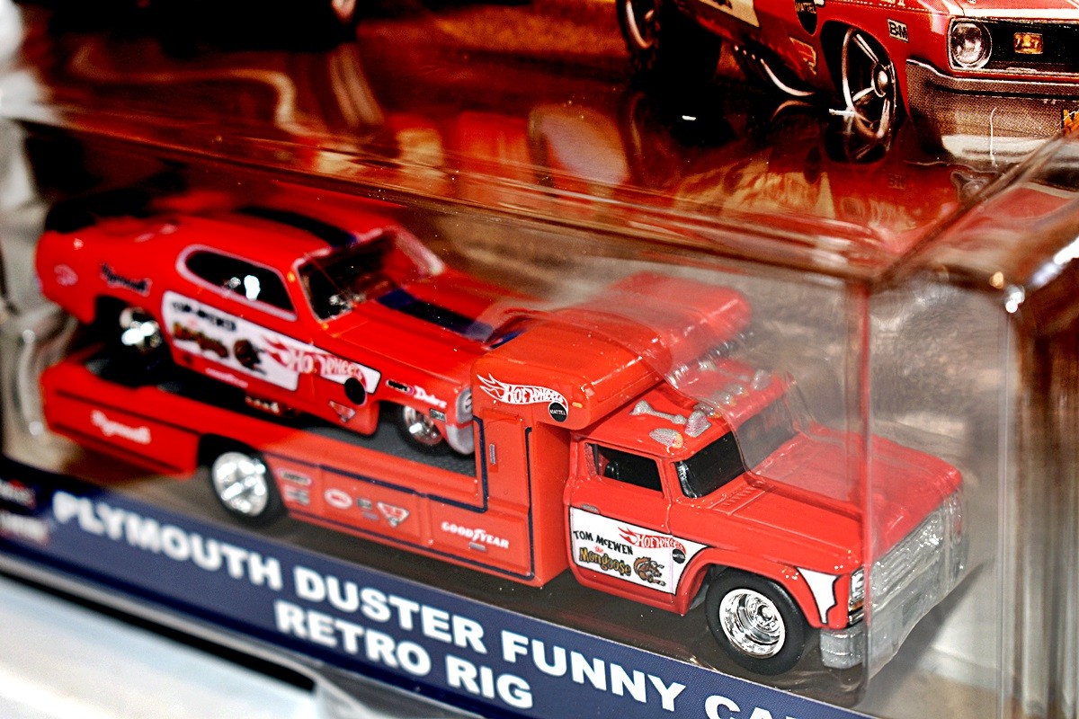 Hot Wheels Car Culture - Team Transport - The Mongoose  Tom McEwen Race Team