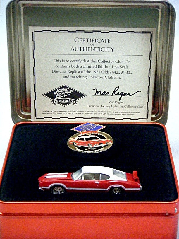 Johnny Lightning Limited Edition Club Member Oldsmobile 442 Promo
