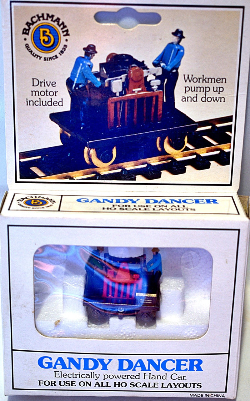 Bachmann Industries - Motorized Gandy Dancer Hand Car