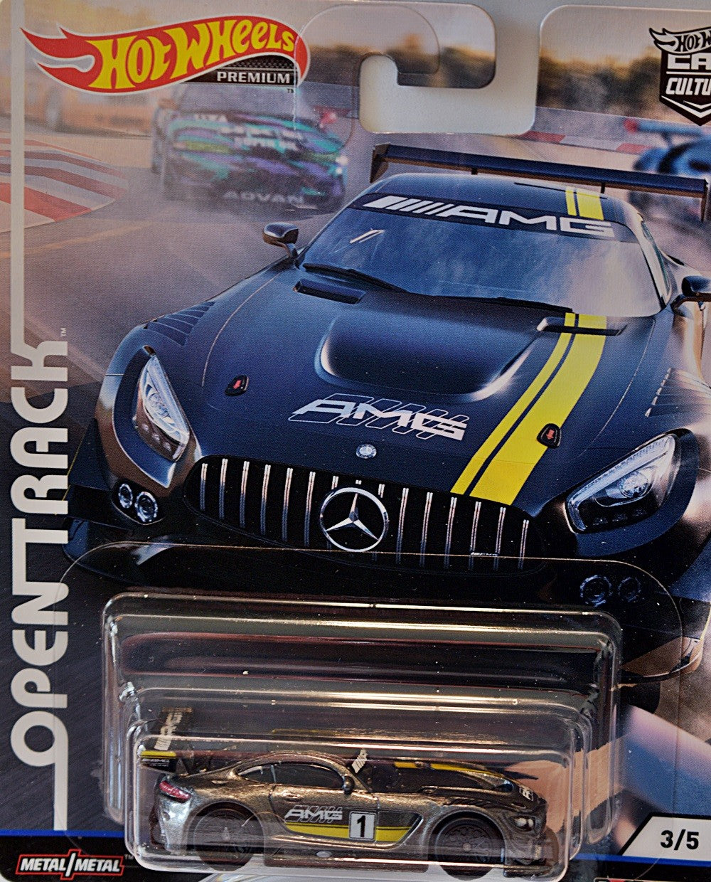 Hot Wheels Car Culture - Open Track - 2016 Mercedes-AMG GT3
