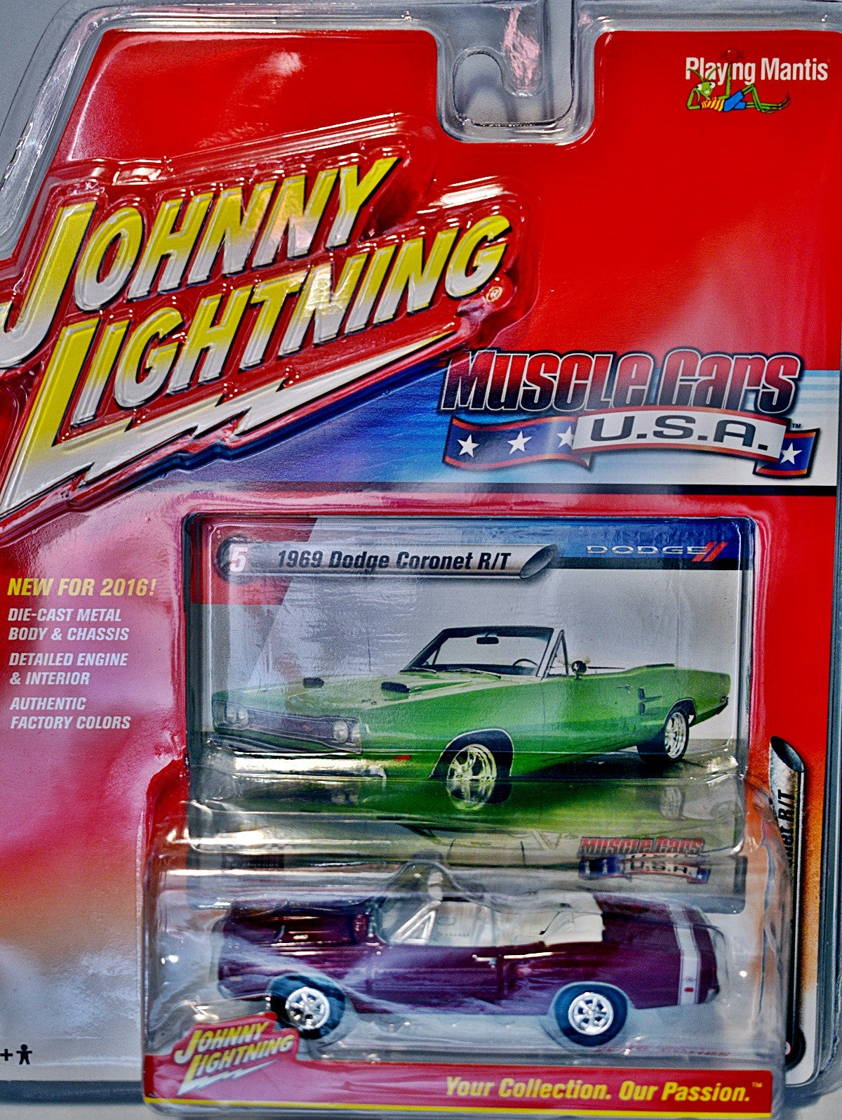 Johnny Lightning  Muscle Cars USA 1969 Dodge Coronet R/T