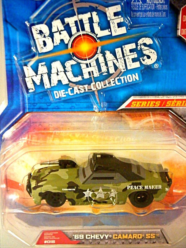 Jada: Battle Machines 1969 Chevy Camaro SS Military - The Peace Maker