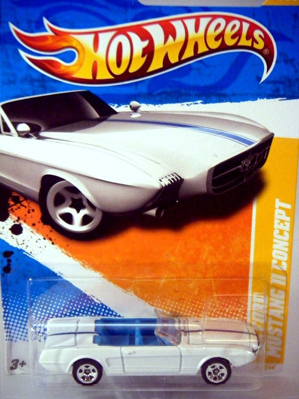 Hot Wheels 2011 New Model Series - 1963 Ford Msutang Concept Convertible