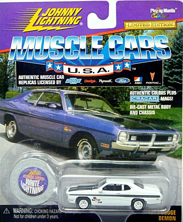 Johnny Lightning - White Lightning - 1971 Dodge Demon
