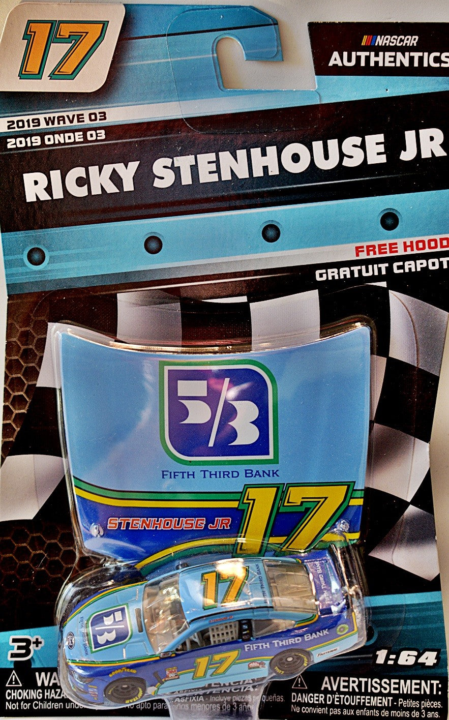 NASCAR Authentics Roush Fenway Racing - Ricky Stenhouse Jr.Fifth Third Bank Ford Mustang