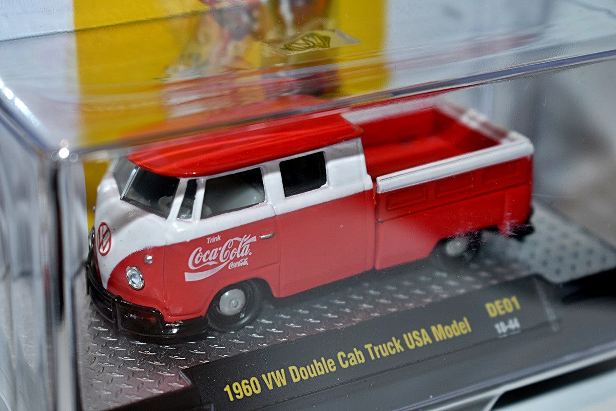 M2 Machines - Coca-Cola - 1960 Volkswagen Double Cab Pickup Truck - USA Model
