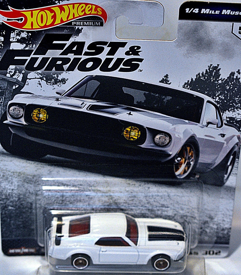 Hot Wheels Premium  Fast & Furious Ford Mustang Boss 302
