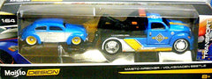 Maisto - Design - Volkswagen Beetle and Tow Truck Set 