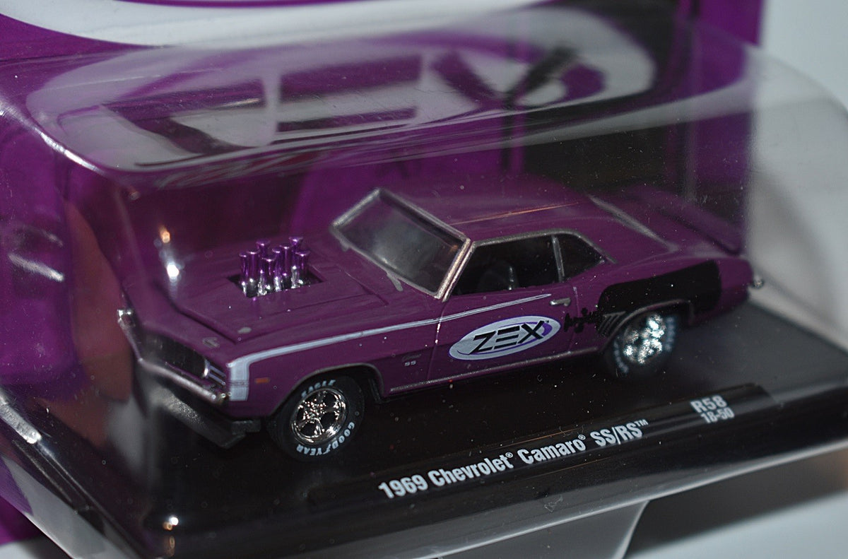 M2 Machines Drivers -  ZEX 1969 Chevrolet Camaro Z28 SS/RS