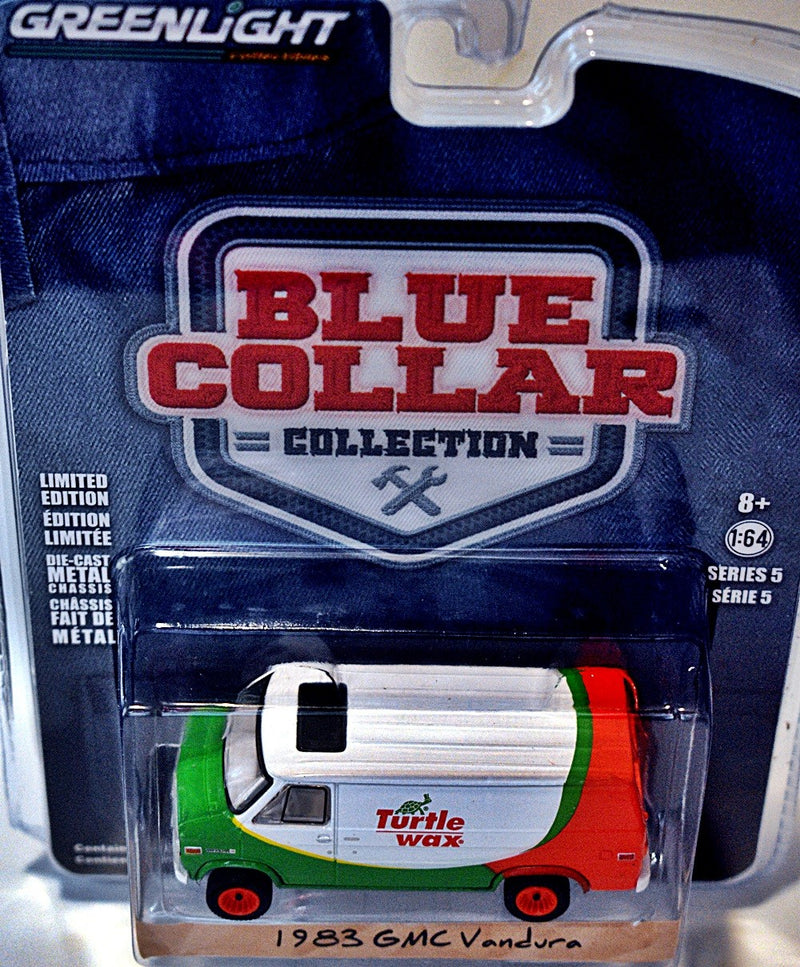 Greenlight - Blue Collar - Turtle Wax 1983 GMC Vandura