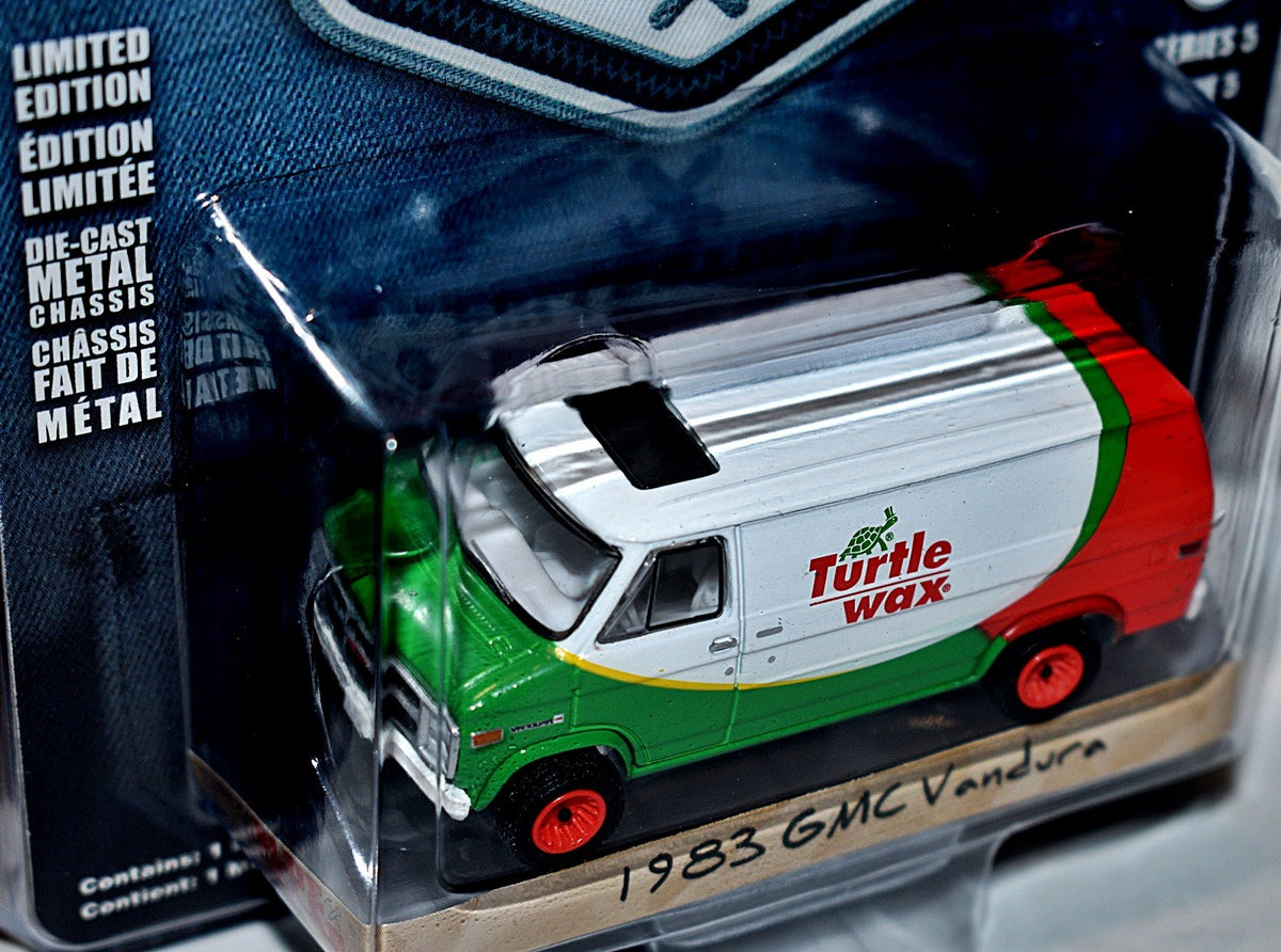 Greenlight - Blue Collar - Turtle Wax 1983 GMC Vandura