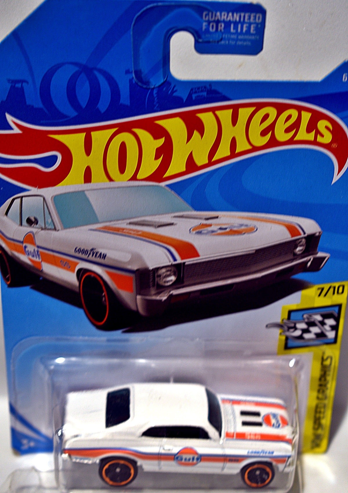 Hot Wheels Gulf Racing 1968 Chevrolet Nova SS