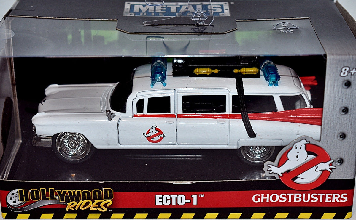 Jada Hollywood Rides - Ghostbusters Ecto-1 1959 Cadillac Ambulance
