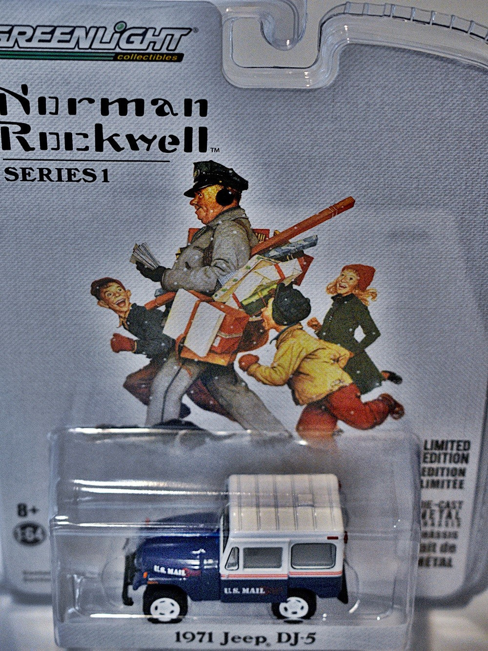 Greenlight - Norman Rockwell - 1971 US Mail Jeep DJ-5