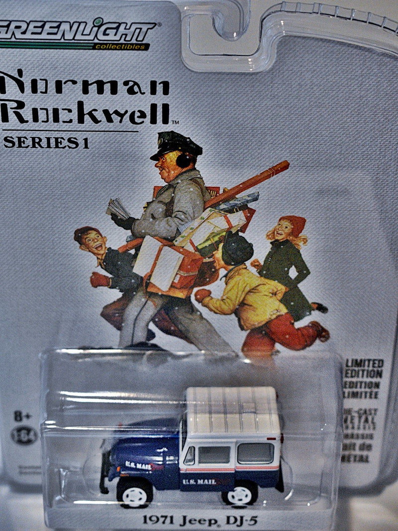 Greenlight - Norman Rockwell - 1971 US Mail Jeep DJ-5