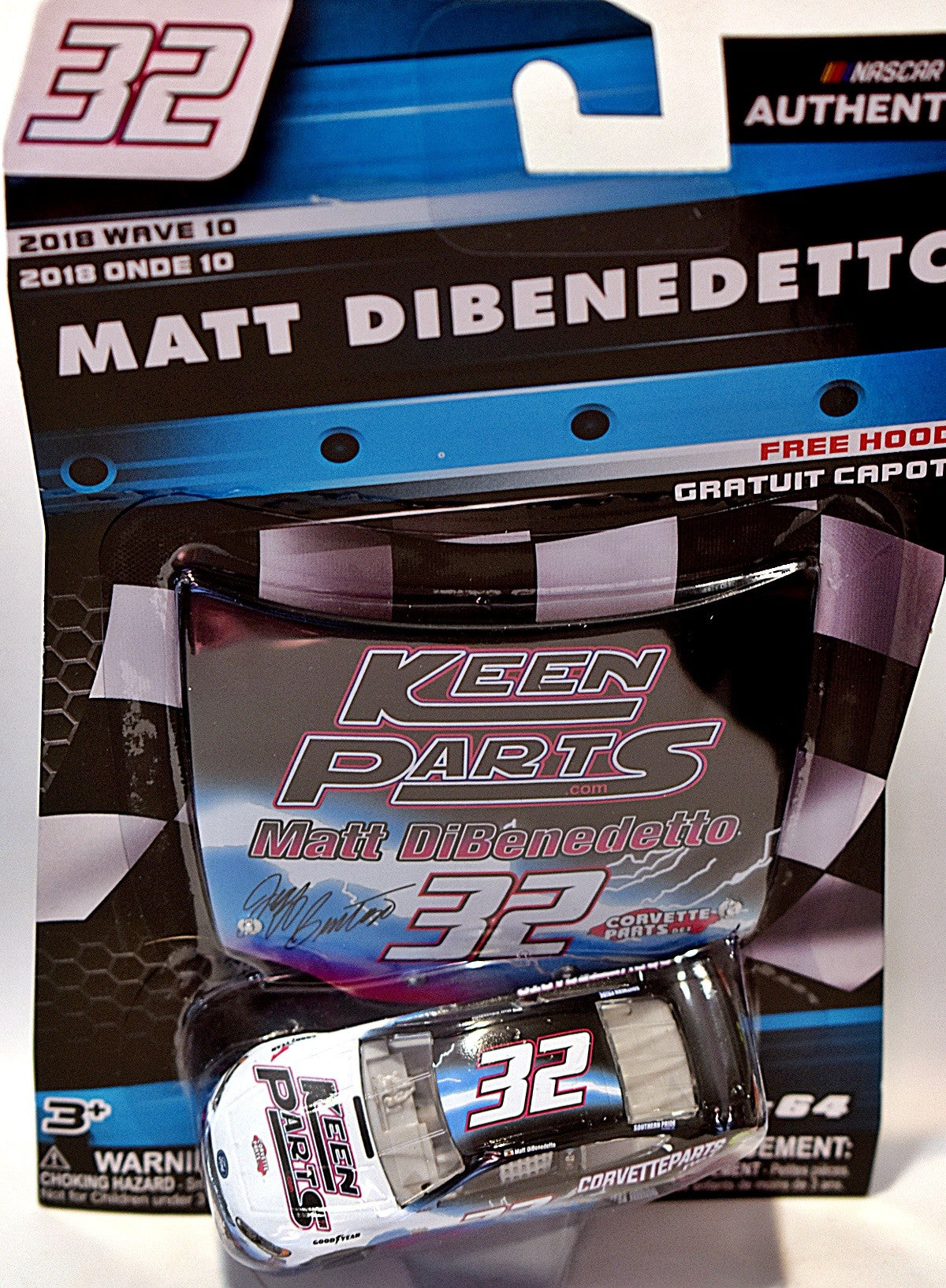 Lionel NASCAR Authentics - Matt DiBenedetto Keen Parts Ford Fusion